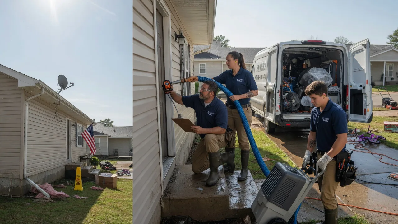 Ceiling Water Damage Restoration in Powell, OH near me